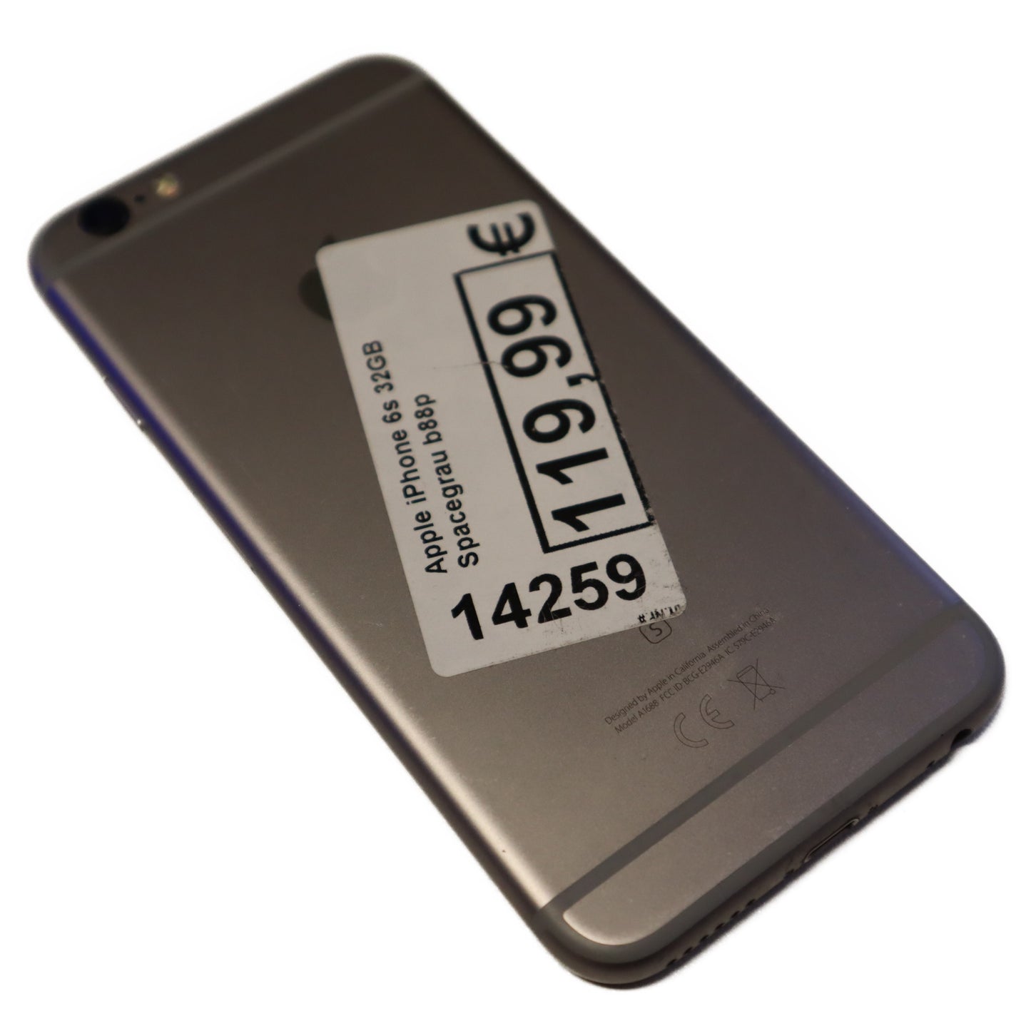 Apple iPhone 6s 32GB Spacegrau Batterie zustand 77 - 88 Prozent