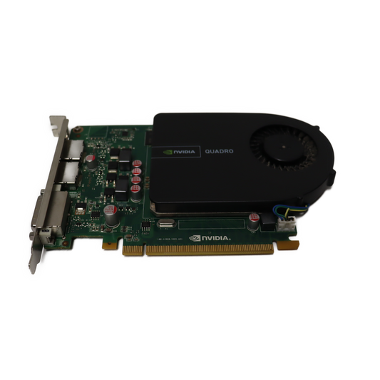 Dell Grafikkarte Quadro 2000 1GB GDDR5 2xDP DV-I PCI 0GGMPW