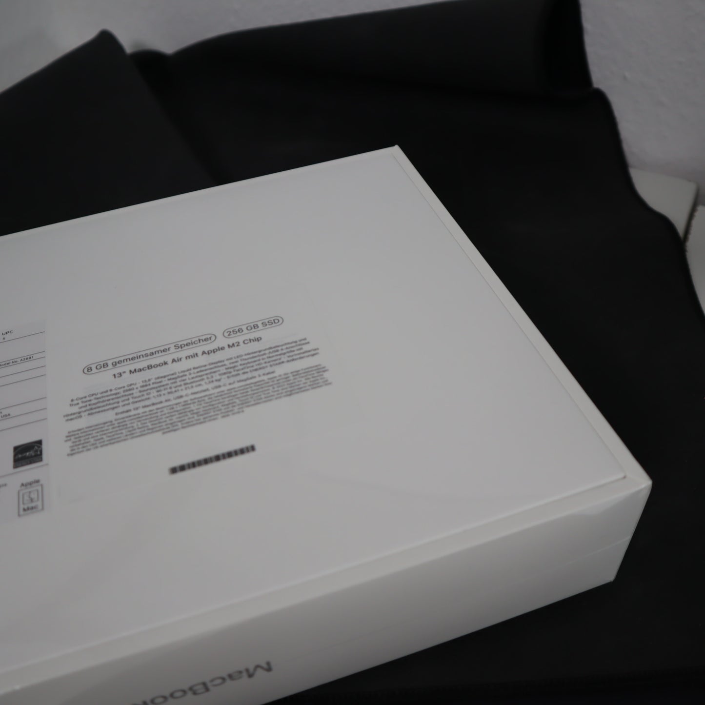 MacBook Air space grau, 2022, Apple M2 8C8G, 8GB, 256GB