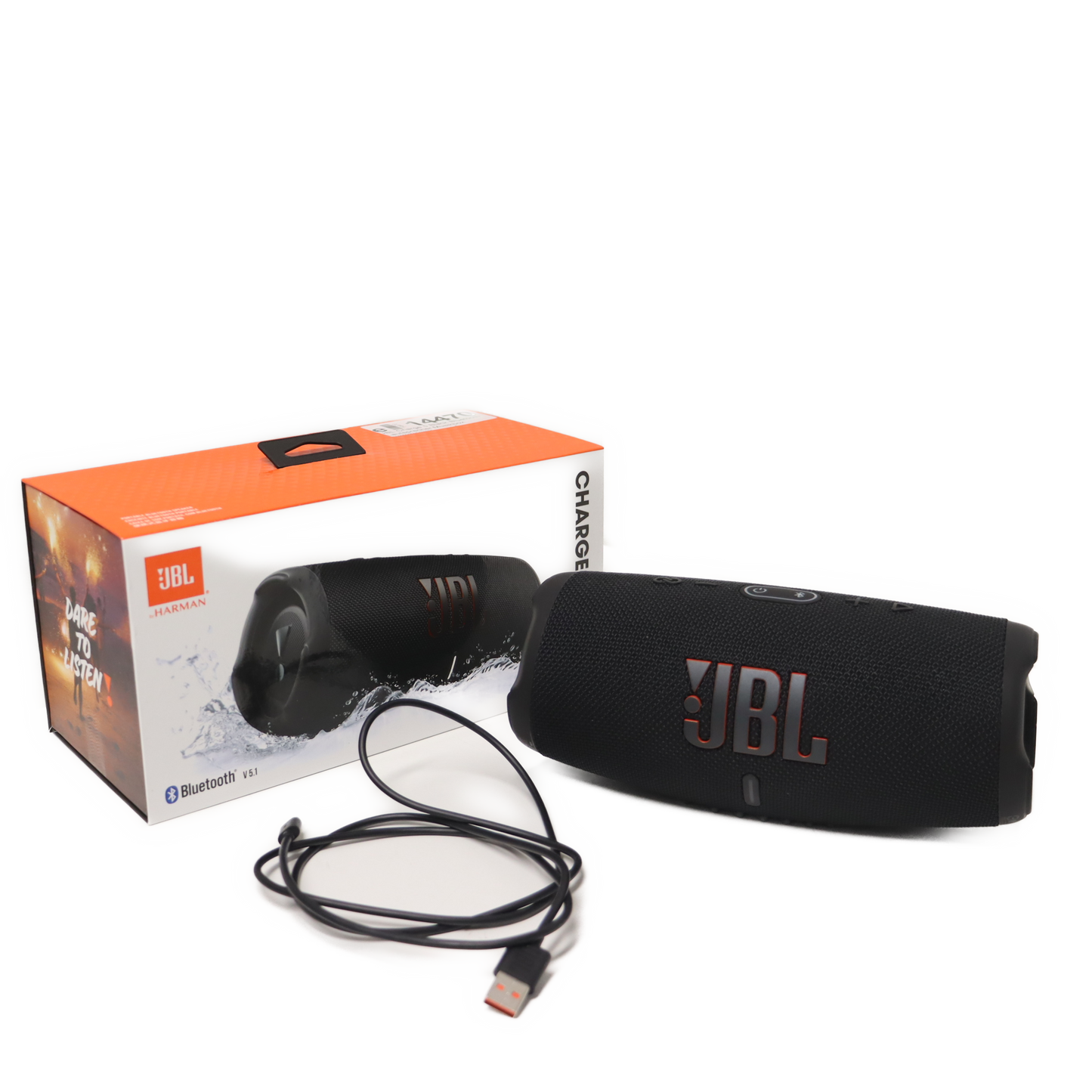 JBL Charge 5 Black Bluetooth Lautsprecher Musikbox