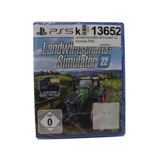 Landwirtschafts-Simulator 22 Neu - PS5 Spiele