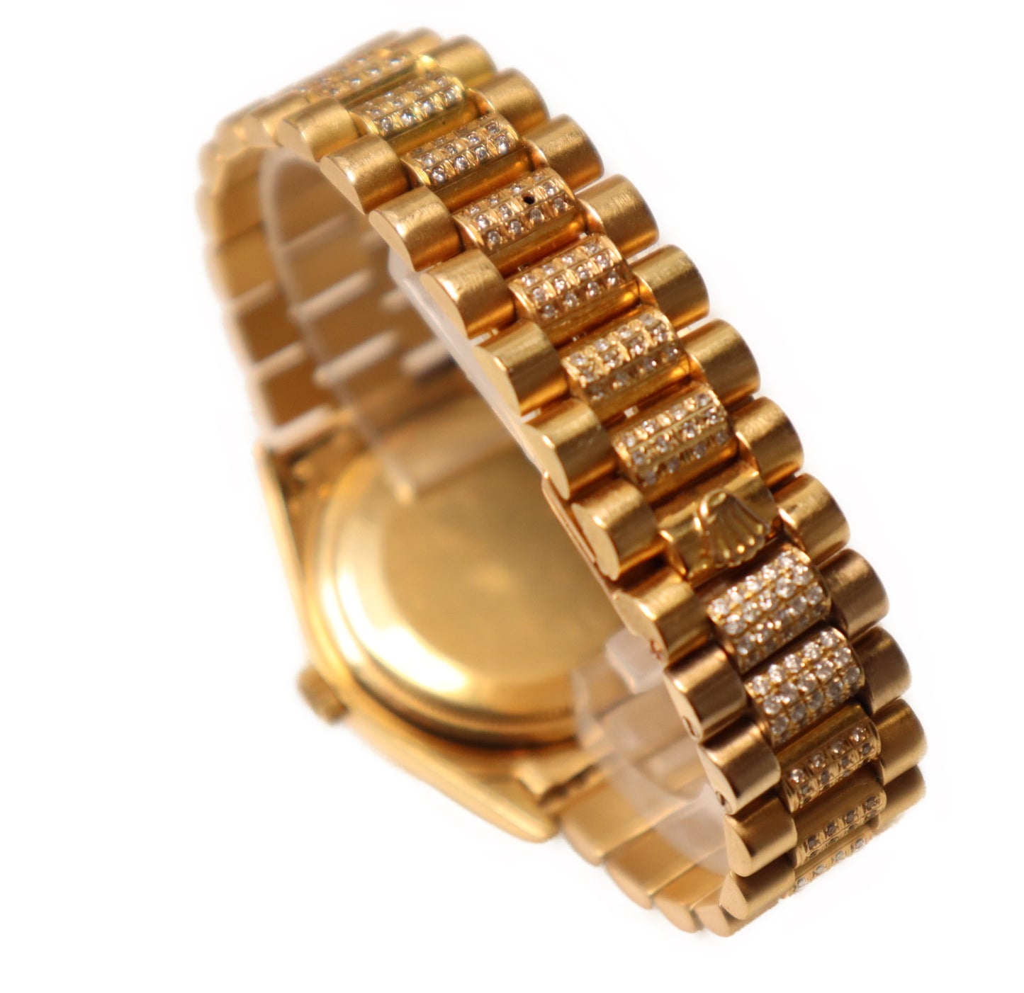 Rolex DayDate Gelbgold 750 mit Diamanten