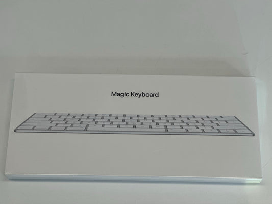 (14158) Apple Magic Keyboard MLA22D/A Kabellos Bluetooth Akku Silber/Weiß (14158)