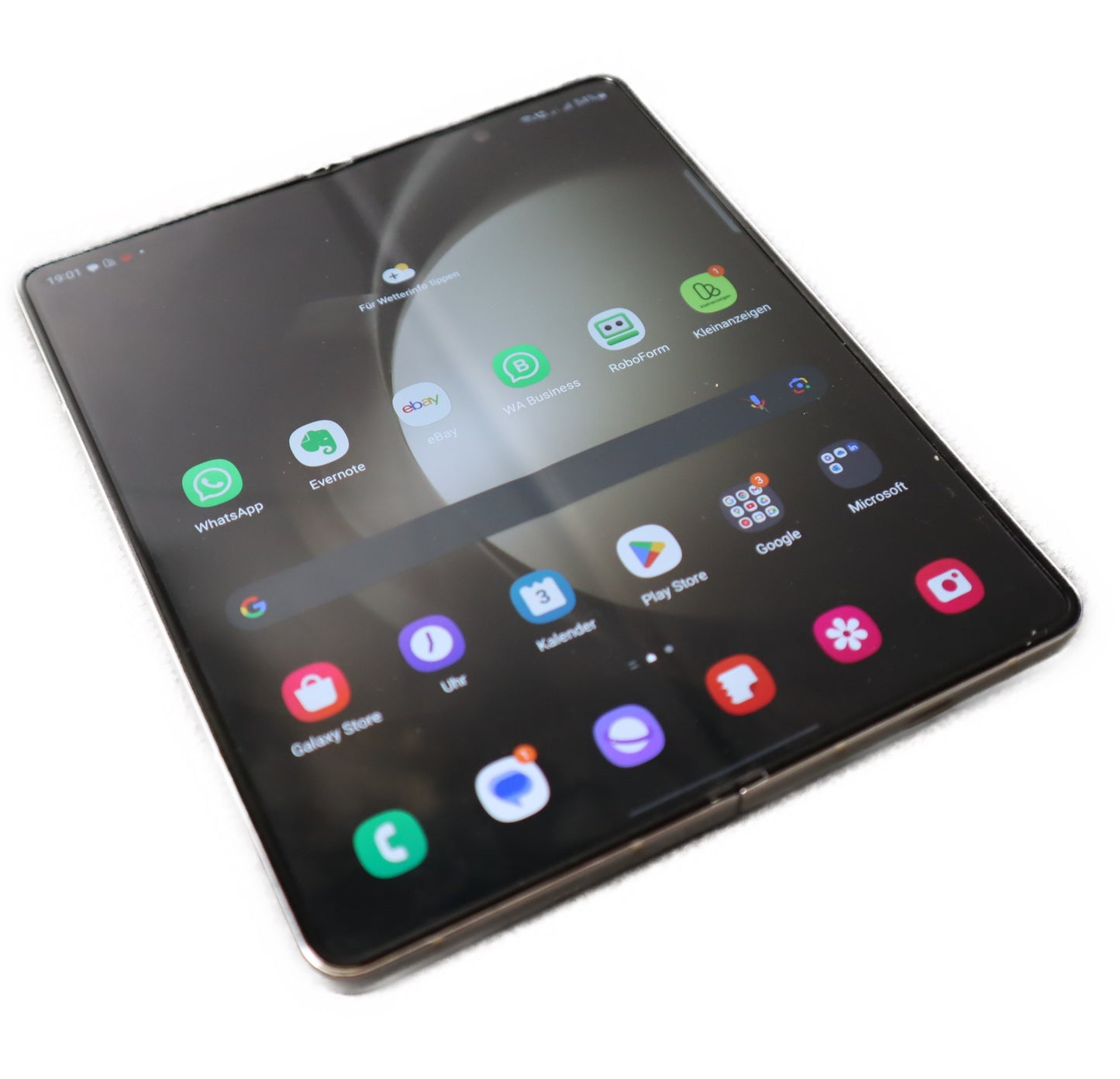 Samsung Galaxy Z Fold 5 SM-F946B/DS 512GB Cream (GS) IMEI: 355235305035480